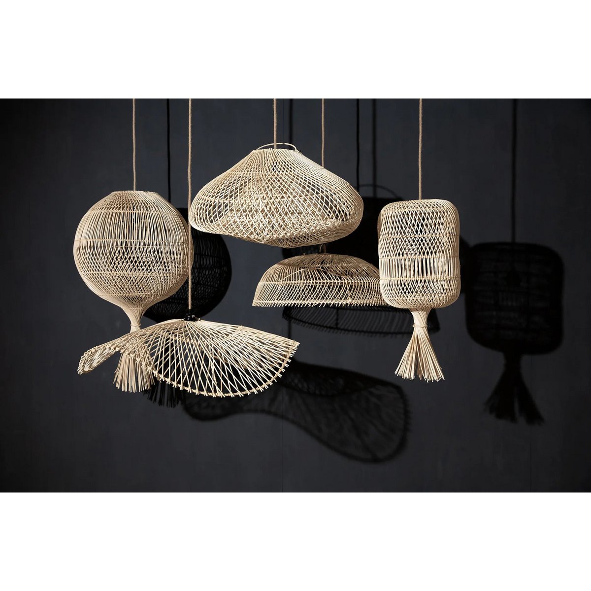 The Dumpling VloerLamp - Pendant - Natural - M